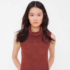 WHBM Sleeveless Turtleneck Sweater